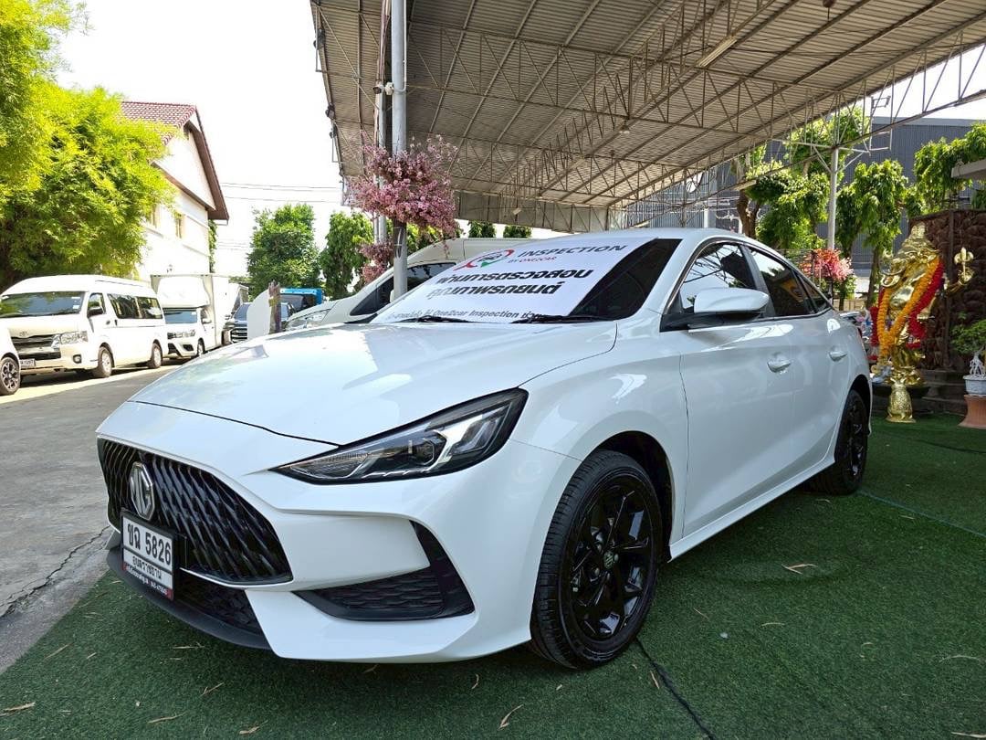 MG 5 เครื่อง1.5 cc. รุ่นC เกียร์ AUTO ปี 2024 #รถไมล์แท้100%คะ วิ่งมาแค่6,xxxกิโลคะ MG 5 เครื่อง1.5 cc. รุ่นC เกียร์ AUTO ปี 2024 #รถไมล์แท้100%คะ วิ่งมาแค่6,xxxกิโลคะ