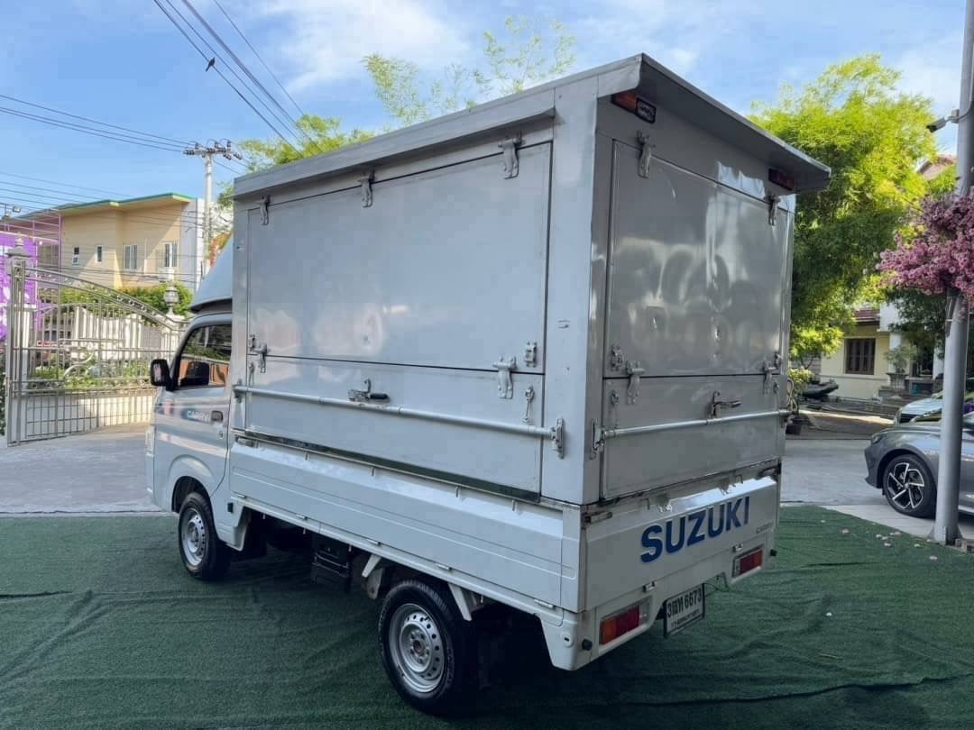 #SUZUKI CARRY L รุ่นFOOD TRUCK เครื่อง1.5cc.เกียร์ธรรมดา ปี 2023 ไมล์น้อยมากๆคะวิ่งมาแค่16,xxxกม.