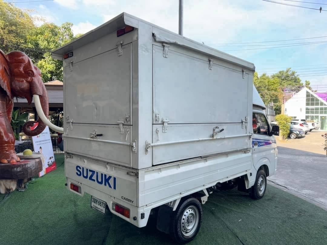 #SUZUKI CARRY L รุ่นFOOD TRUCK เครื่อง1.5cc.เกียร์ธรรมดา ปี 2023 ไมล์น้อยมากๆคะวิ่งมาแค่16,xxxกม.