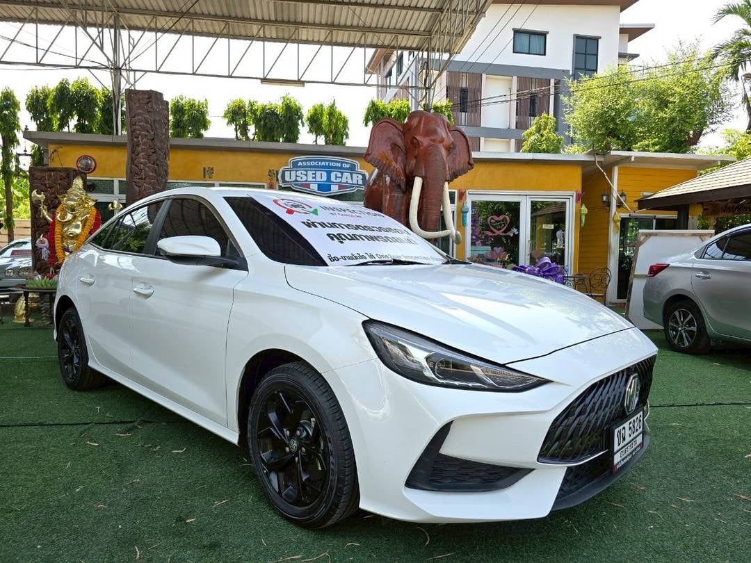 MG 5 เครื่อง1.5 cc. รุ่นC เกียร์ AUTO ปี 2024 #รถไมล์แท้100%คะ วิ่งมาแค่6,xxxกิโลคะ MG 5 เครื่อง1.5 cc. รุ่นC เกียร์ AUTO ปี 2024 #รถไมล์แท้100%คะ วิ่งมาแค่6,xxxกิโลคะ