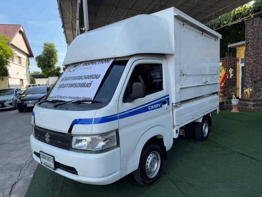 #SUZUKI CARRY L รุ่นFOOD TRUCK เครื่อง1.5cc.เกียร์ธรรมดา ปี 2023 ไมล์น้อยมากๆคะวิ่งมาแค่16,xxxกม.