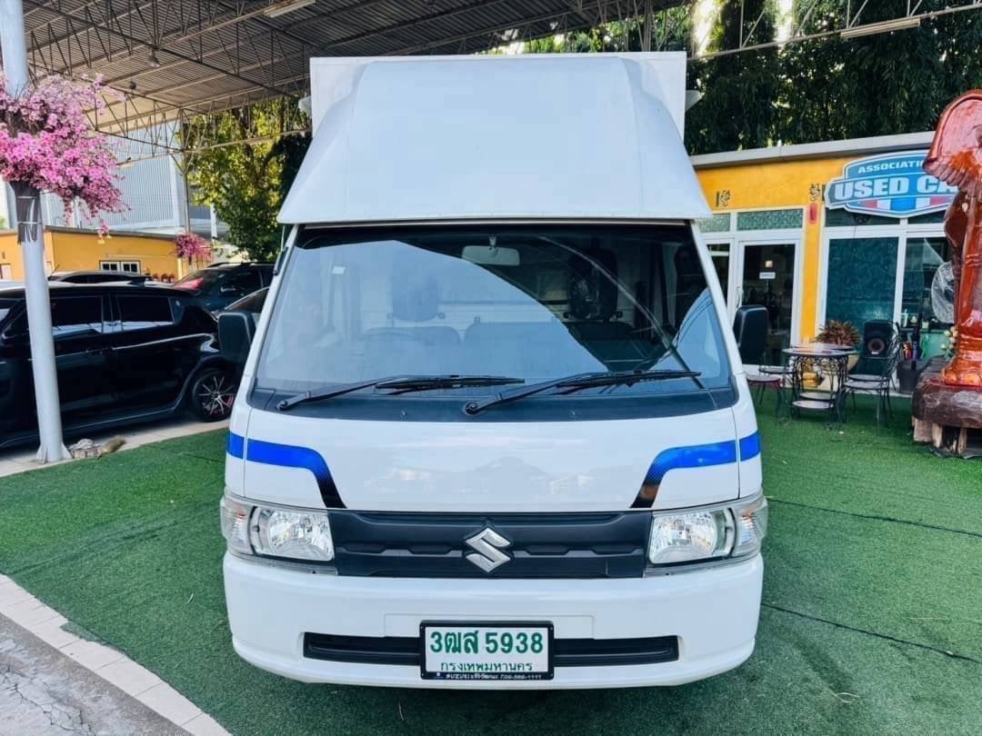 #SUZUKI CARRY L รุ่นFOOD TRUCKเครื่อง1.5cc.เกียร์ธรรมดา ปี 2023 #ไมล์น้อยมากๆคะวิ่งมาแค่5,xxxกม.