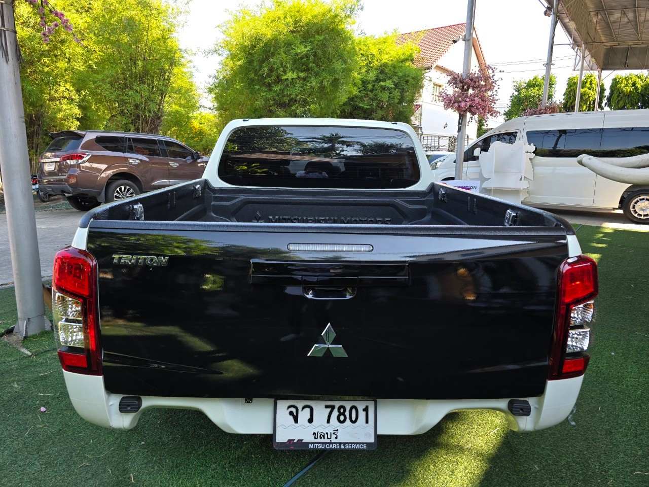 #MITSU TRITON DOUBLE CAB รุ่น GLX เครื่อง2.5cc. เกียร์ธรรมดาปี 2024 #รถไมล์วิ่งมาแค่10,xxxกิโล