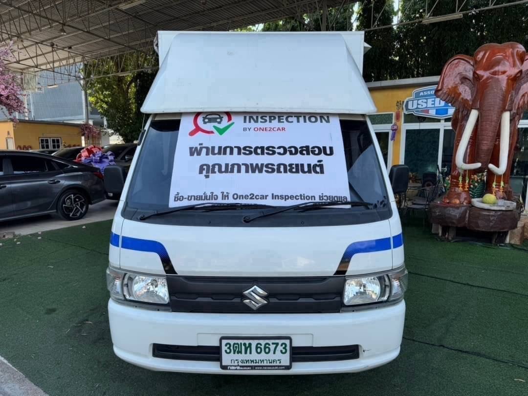 #SUZUKI CARRY L รุ่นFOOD TRUCK เครื่อง1.5cc.เกียร์ธรรมดา ปี 2023 ไมล์น้อยมากๆคะวิ่งมาแค่16,xxxกม.