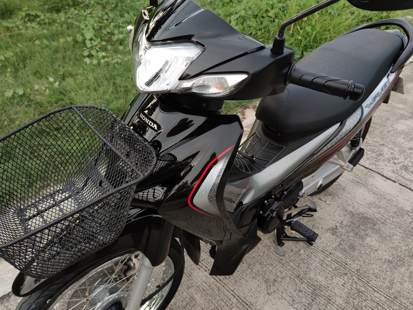 Honda Wave 110i สตาทมือ Honda Wave 110i สตาทมือ