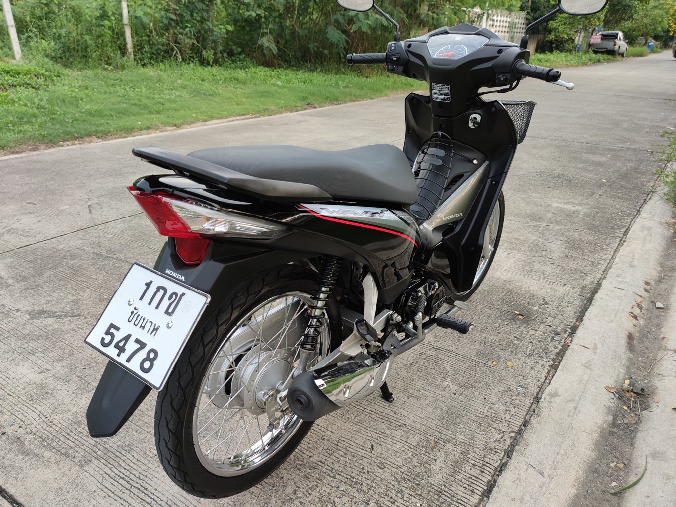 Honda Wave 110i สตาทมือ Honda Wave 110i สตาทมือ