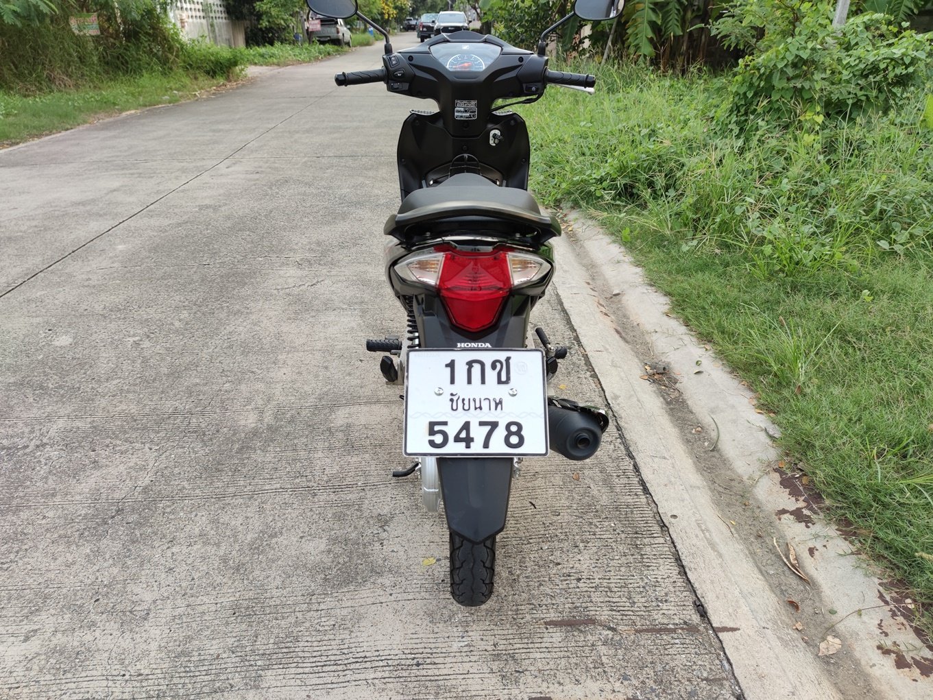 Honda Wave 110i  สตาทมือ