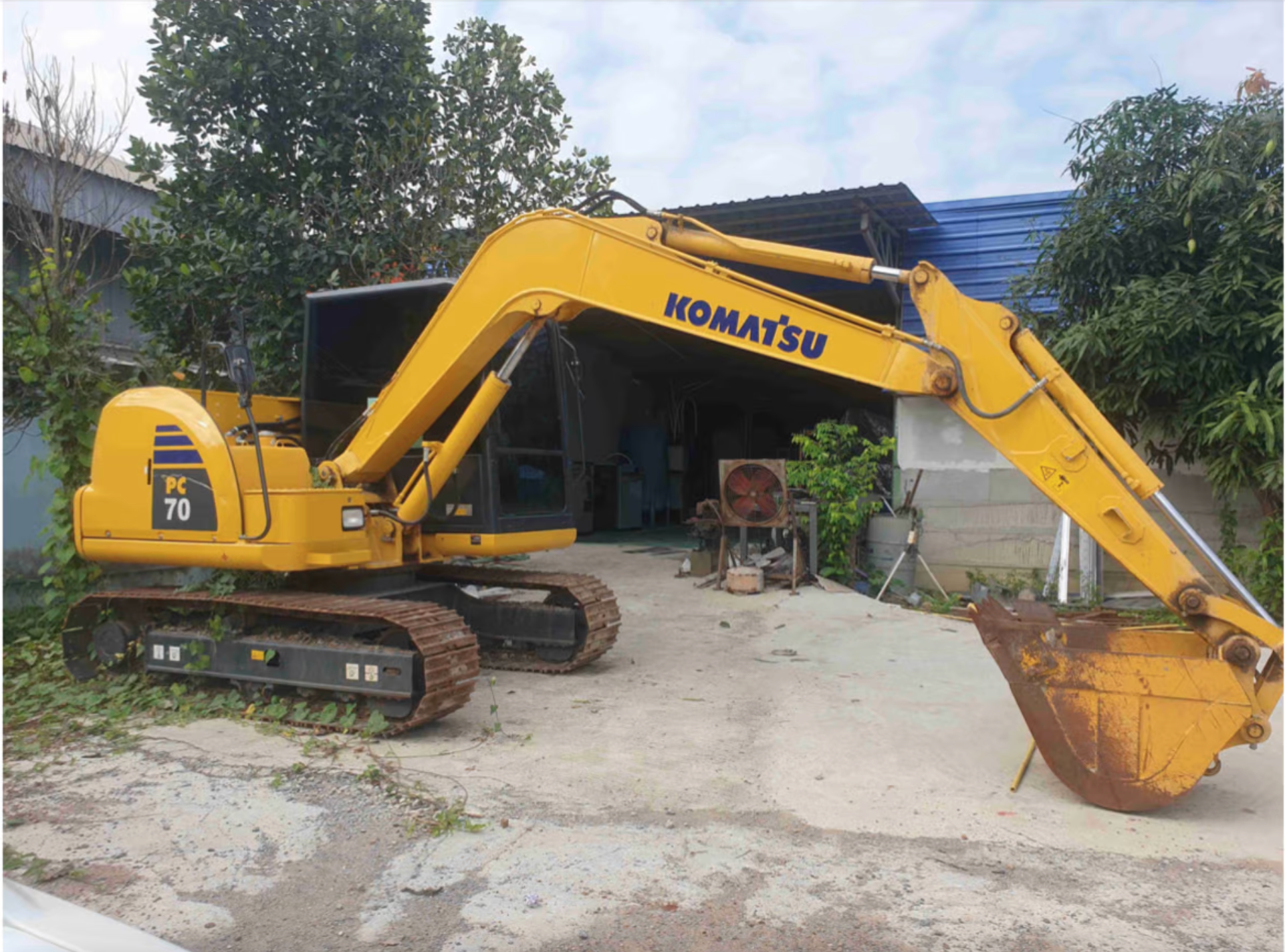 KOMATSU PC70-8 สภาพดีมากๆ เจ้าของขายเอง