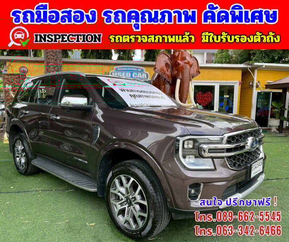 🎯ปี2025 Ford EVEREST 2.0 Titanium+ 4WD 🌈ไมล์แท้ 30,xxx กม. 🎯ปี2025 Ford EVEREST 2.0 Titanium+ 4WD 🌈ไมล์แท้ 30,xxx กม.