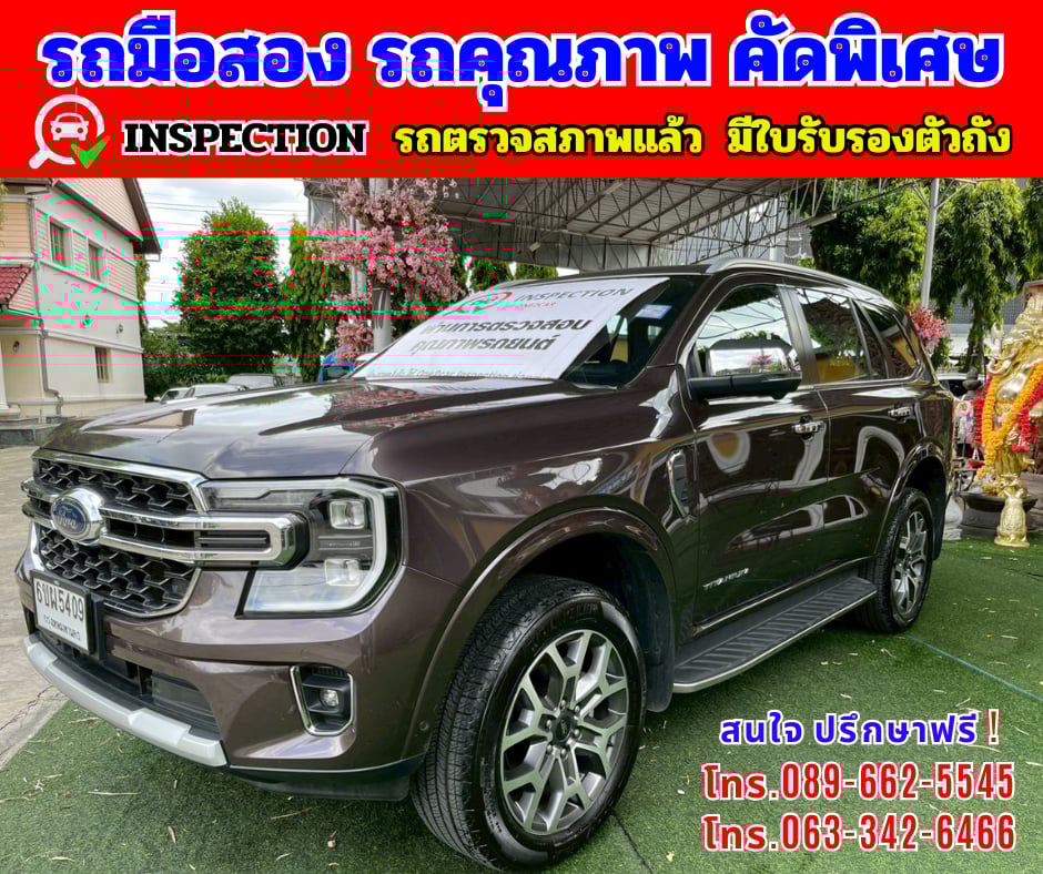 🎯ปี2025 Ford EVEREST 2.0 Titanium+ 4WD 🌈ไมล์แท้ 30,xxx กม. 🎯ปี2025 Ford EVEREST 2.0 Titanium+ 4WD 🌈ไมล์แท้ 30,xxx กม.