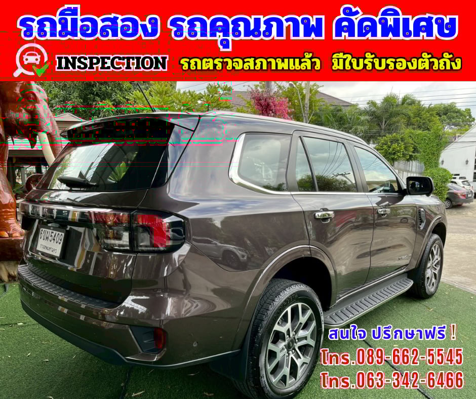 🎯ปี2025 Ford EVEREST 2.0 Titanium+ 4WD 🌈ไมล์แท้ 30,xxx กม.