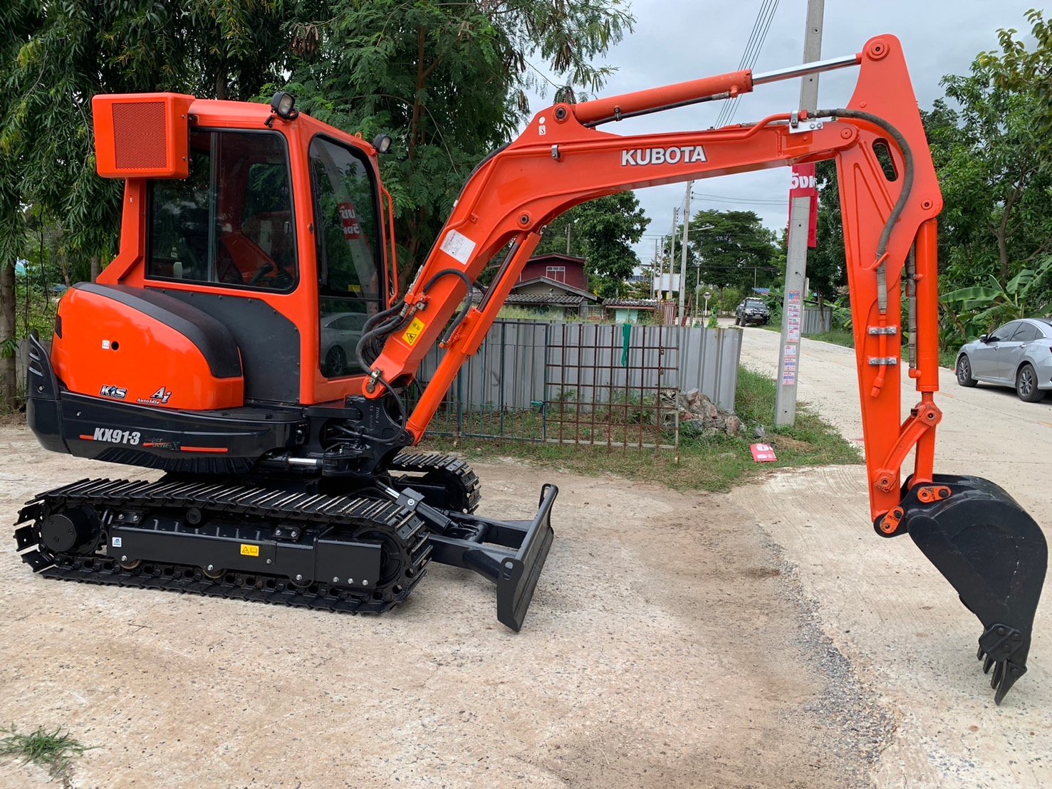 KUBOTA KX91-3SX ACตู้แอร์ ไมล์ 1900ชั่วโมง รถพร้อมใช้งาน