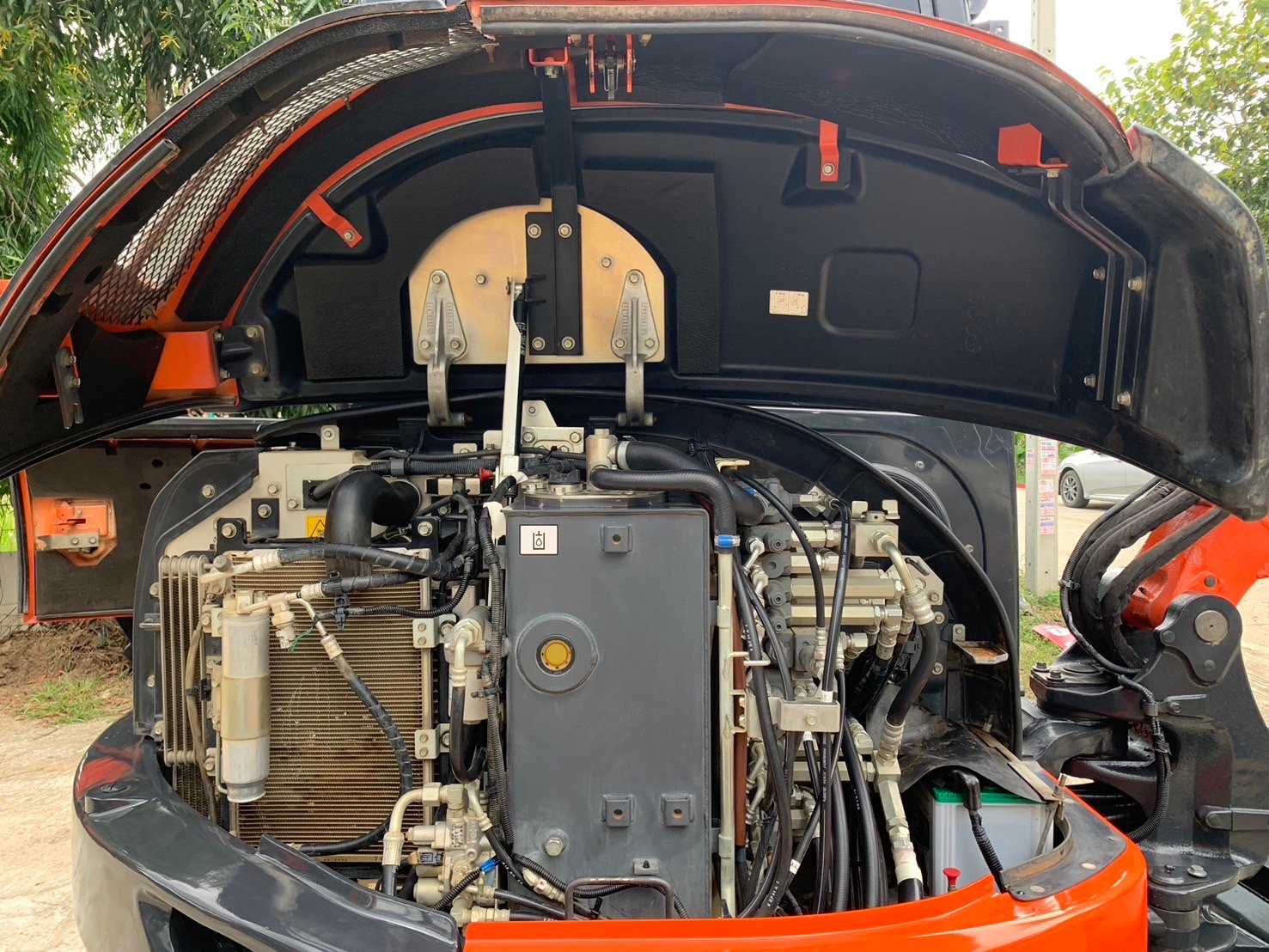 KUBOTA U55-6 ไมล์ 1,962ชั่วโมง พร้อมเล่มทะเบียน รถสวย พร้อมใช้
