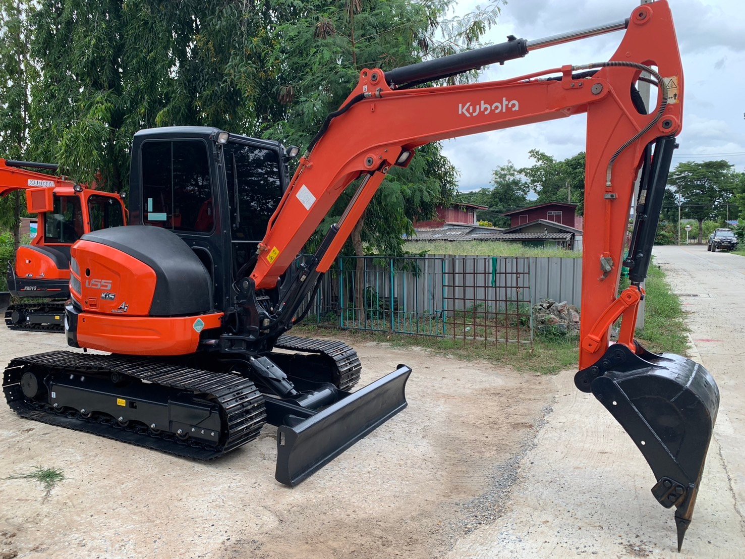 KUBOTA U55-6 ไมล์ 1,962ชั่วโมง พร้อมเล่มทะเบียน รถสวย พร้อมใช้