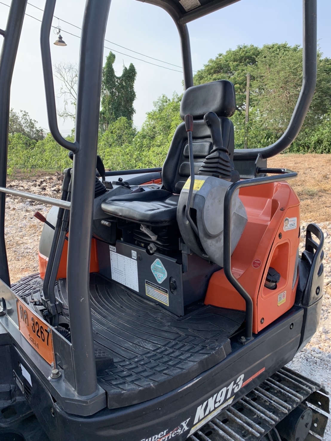 KUBOTA KX91-3SX ปี60 เล่มทะเบียน พร้อมลุยงาน KUBOTA KX91-3SX ปี60 เล่มทะเบียน พร้อมลุยงาน