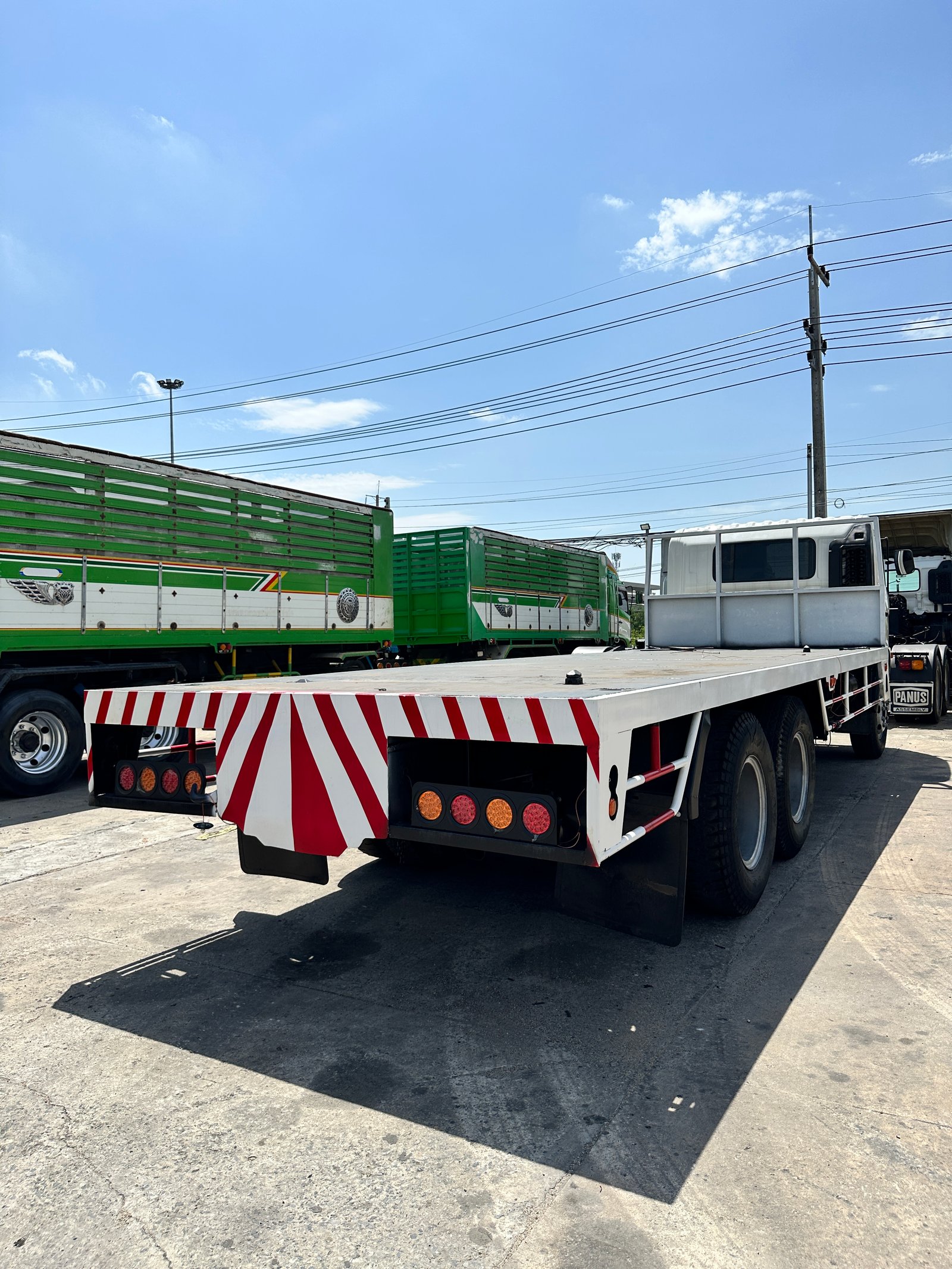HINO212แรง #FL8J ปี54 กระบะพื้นเรียบยาว7.5 รถสวยเดิมๆพร้อมใช้งาน ราคาดี 680,000