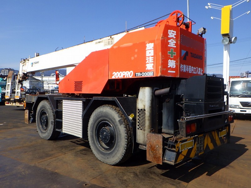 ขาย รถเครน 20 ตัน Tadano TR200M-4 ปี 1994 นำเข้าญี่ปุ่น สภาพดี พร้อมใช้งาน เอกสารครบ ขาย รถเครน 20 ตัน Tadano TR200M-4 ปี 1994 นำเข้าญี่ปุ่น สภาพดี พร้อมใช้งาน เอกสารครบ