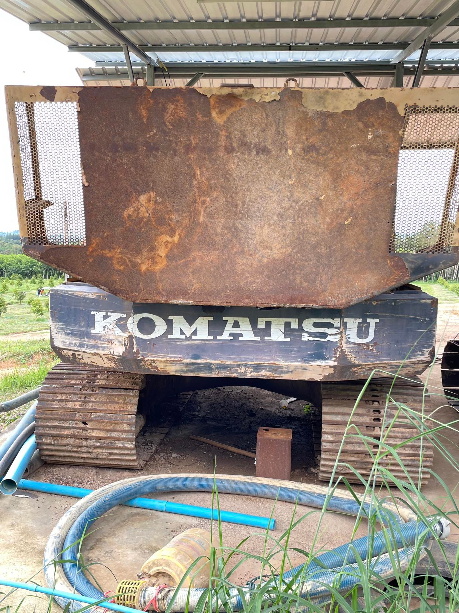 รถแบคโฮ KOMATSU รุ่น PC120-3 พร้อมใช้งาน