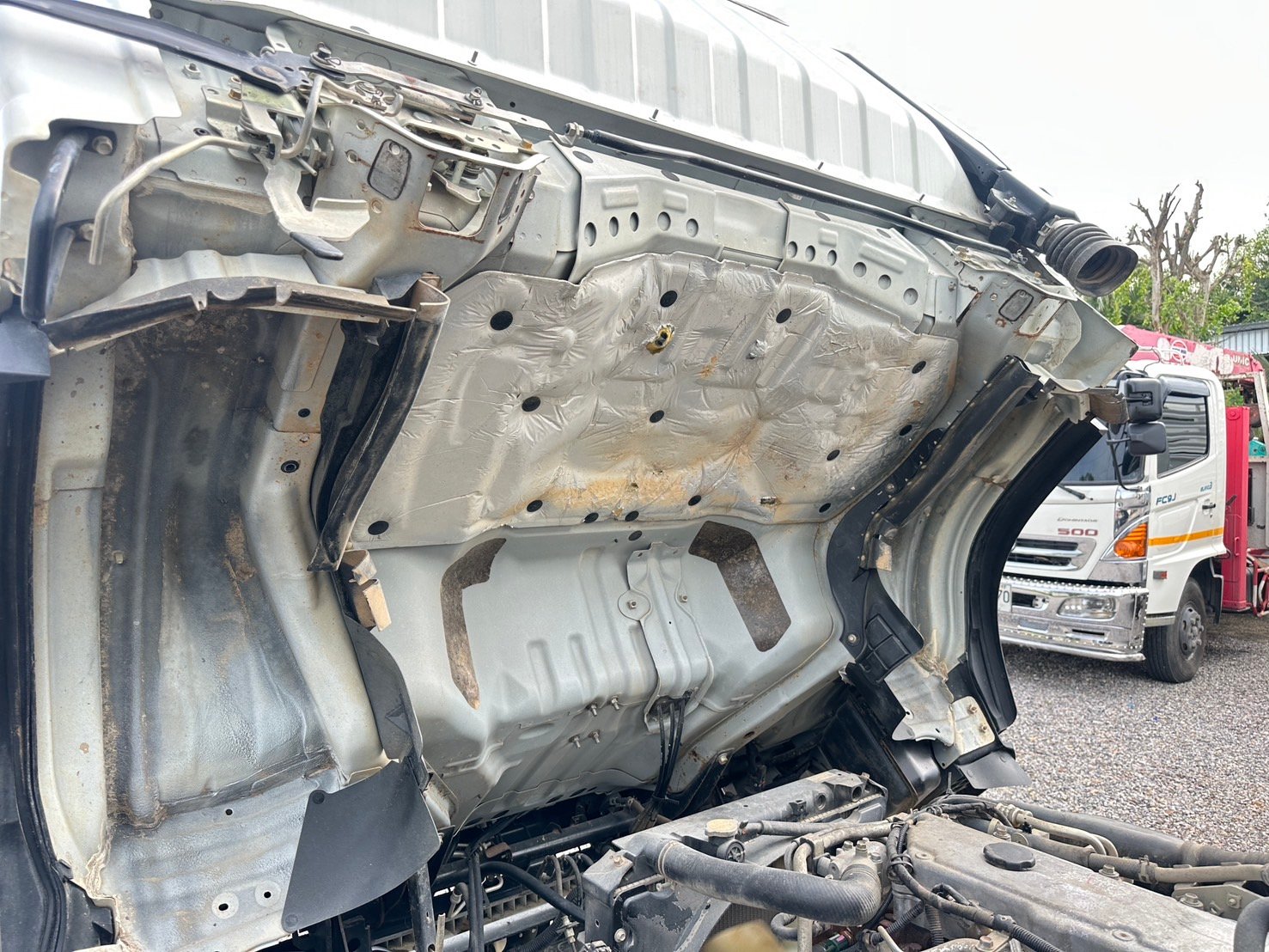 ISUZU NPR150 ดั้มพ์ ปี58 กระบะยาว4เมตร