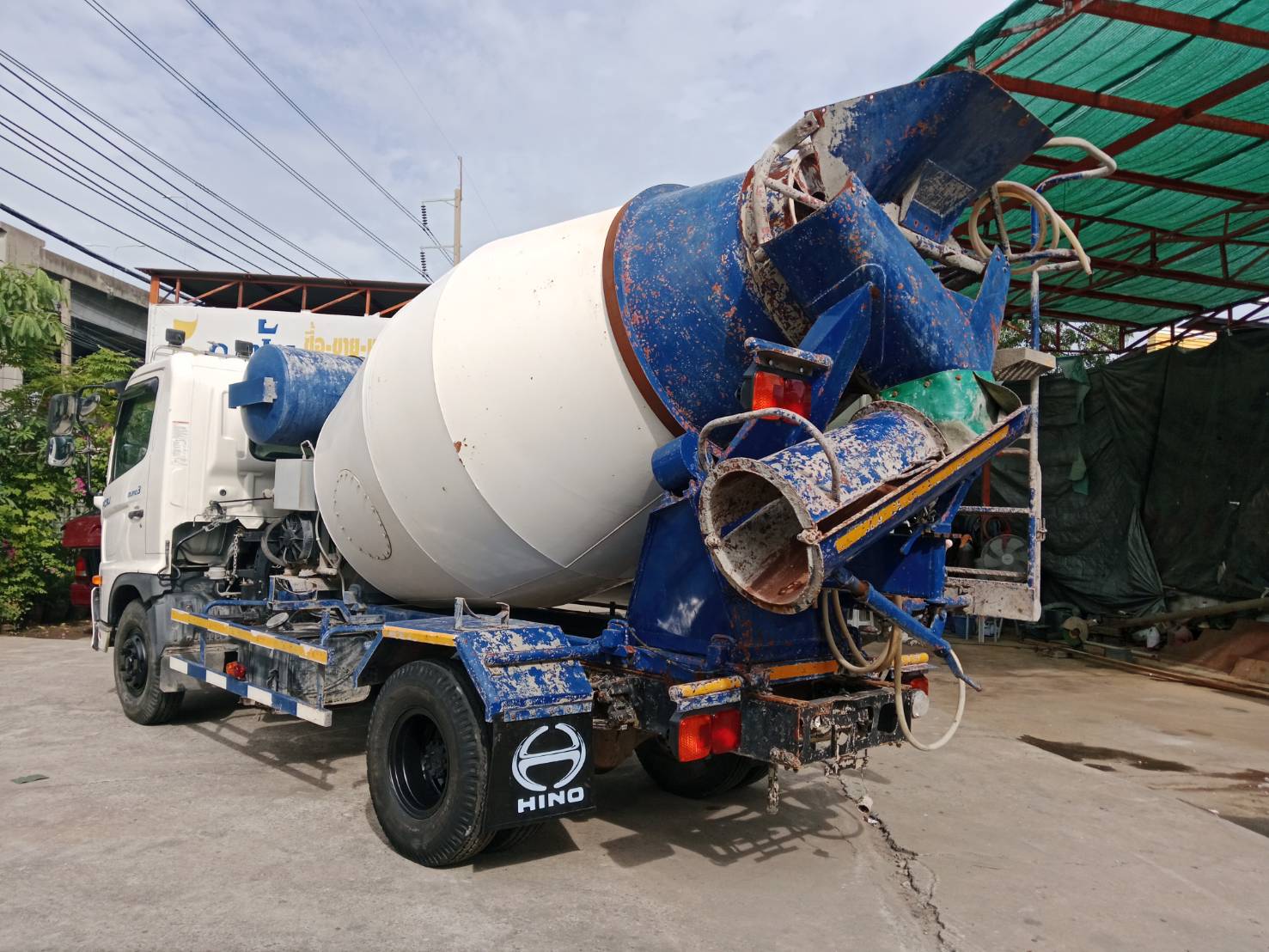 HINO FC9J 175แรง ปี65 โม่ปูน 3.5 คิว HINO FC9J 175แรง ปี65 โม่ปูน 3.5 คิว