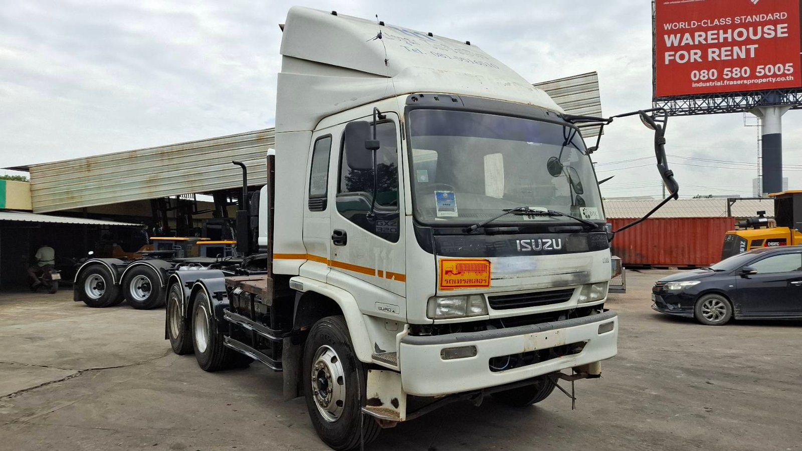 ISUZU GXZ Deca320 แม็คโหลด ปี52 สวย เดิมทั้งลำ