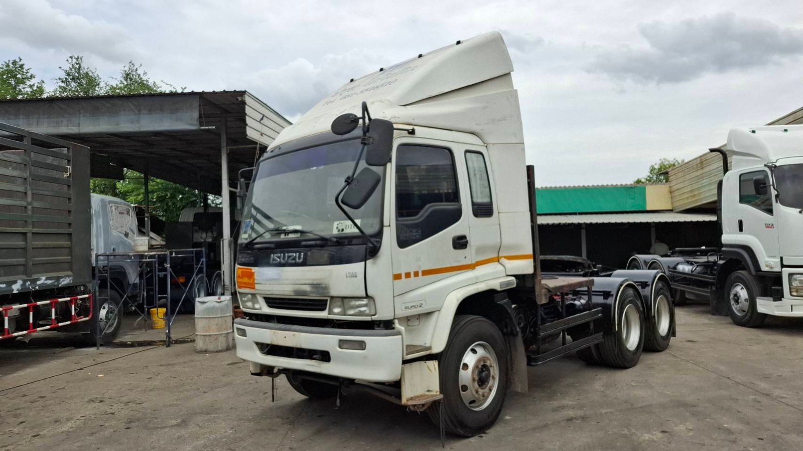 ISUZU GXZ Deca320 แม็คโหลด ปี52 สวย เดิมทั้งลำ