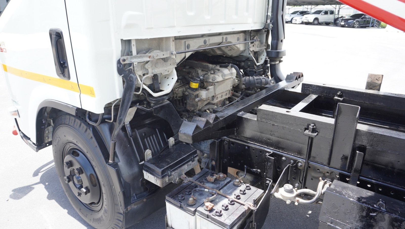 ISUZU NMR130 ดั้มพ์3คิว ปี62 รถสวย พร้อมใช้