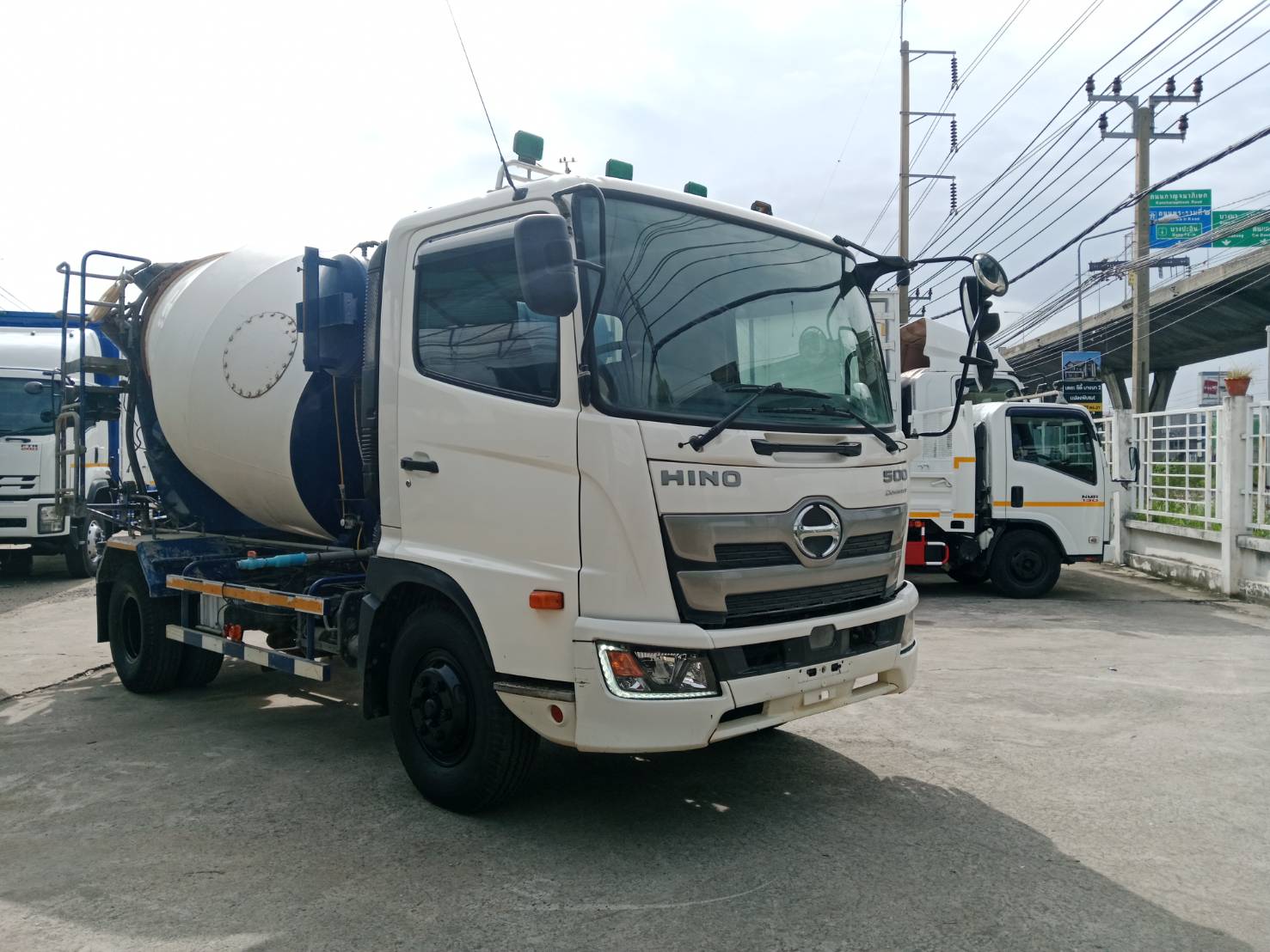 HINO FC9J 175แรง ปี65 โม่ปูน 3.5 คิว HINO FC9J 175แรง ปี65 โม่ปูน 3.5 คิว