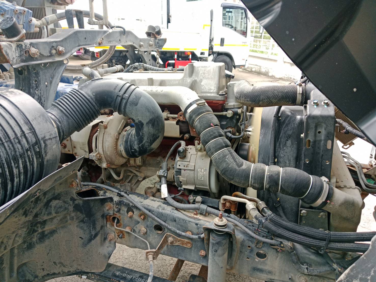 HINO FC9J 175แรง ปี65 โม่ปูน 3.5 คิว