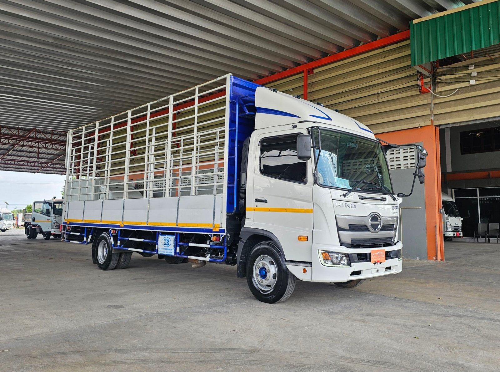NEW Hino FC9J 175 Victor ยางเต็ม6เส้น ปี 2565 ยาว 6.60 เมตร กระบะแผงมิเนียม
