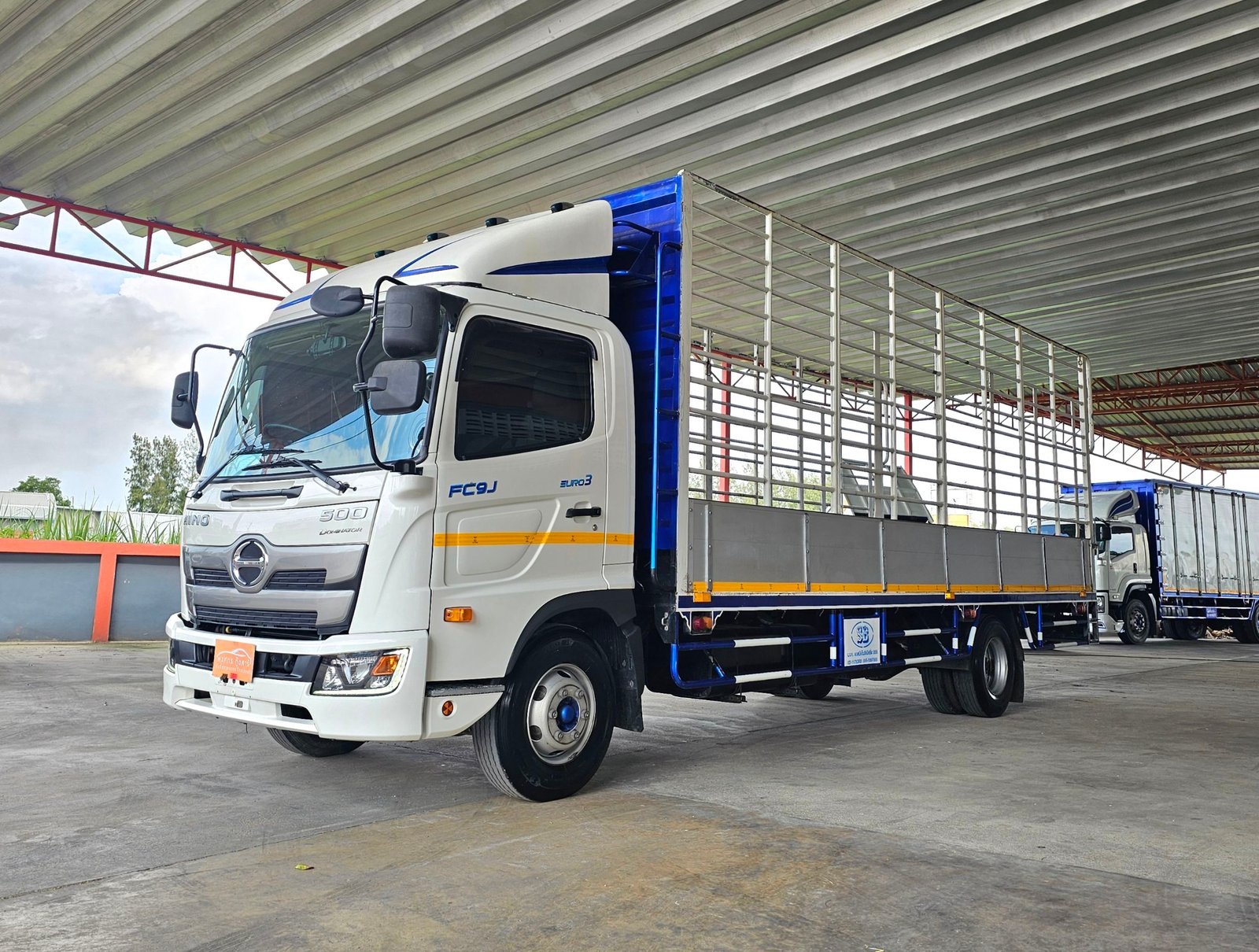 NEW Hino FC9J 175 Victor ยางเต็ม6เส้น ปี 2565 ยาว 6.60 เมตร กระบะแผงมิเนียม