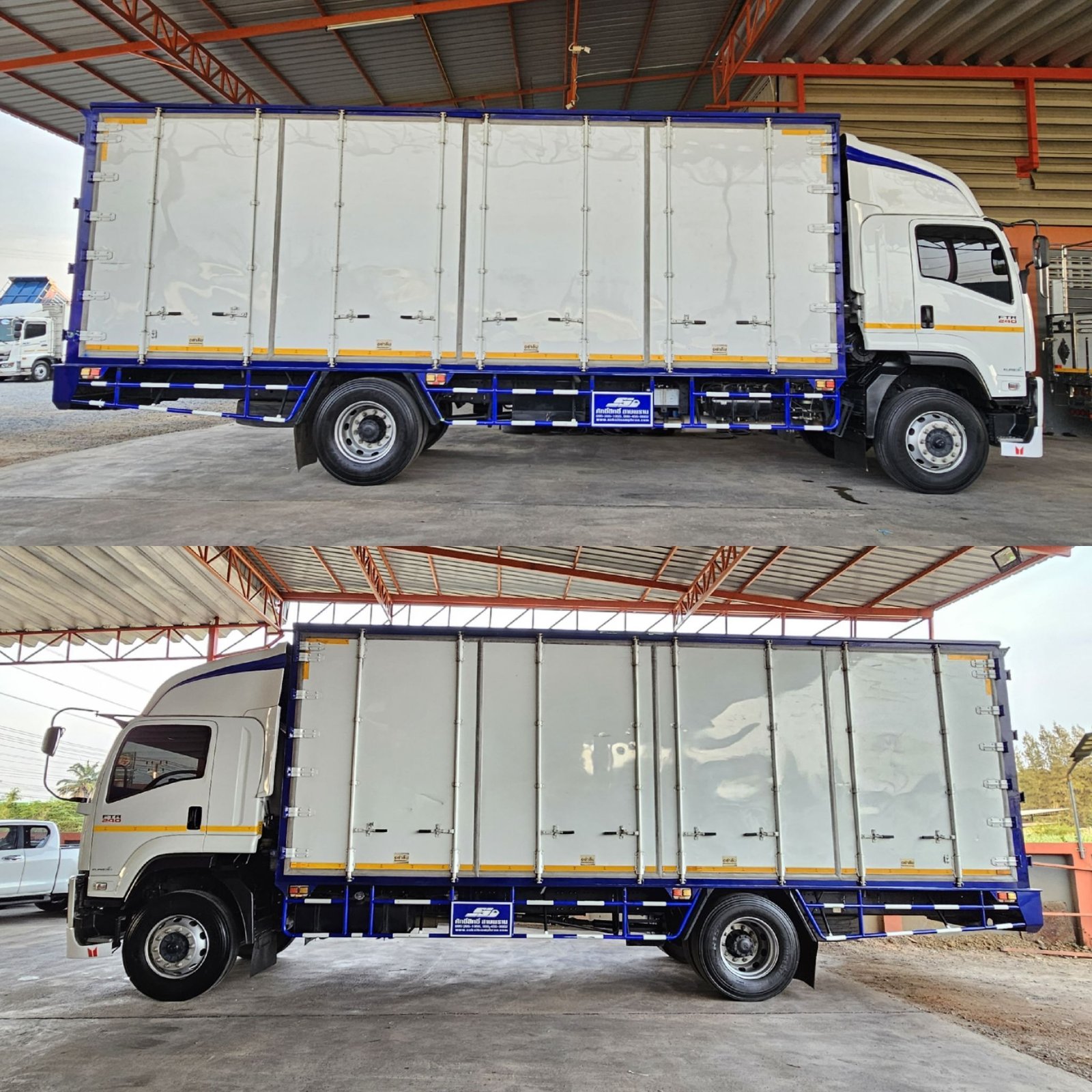 NEW FTR 240 ปี 2566 ตู้ 10 บาน ไมล์ 78,xxx รถห้างแท้ ยาว 7.60 เมตร NEW FTR 240 ปี 2566 ตู้ 10 บาน ไมล์ 78,xxx รถห้างแท้ ยาว 7.60 เมตร