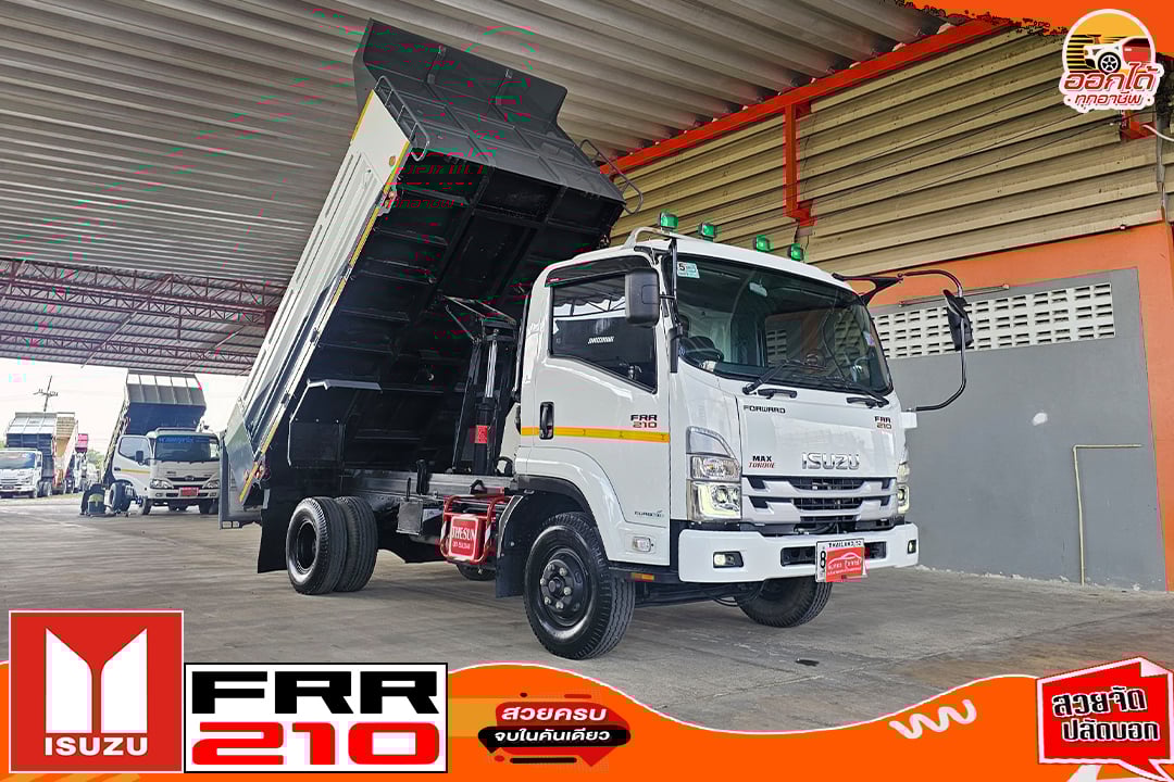 NEW FRR 210 ไมล์ 36,xxx ปี 2566 ดั้มส์ 2ไม้ รถสีเดิม ไม่มีอุบัติเหตุ