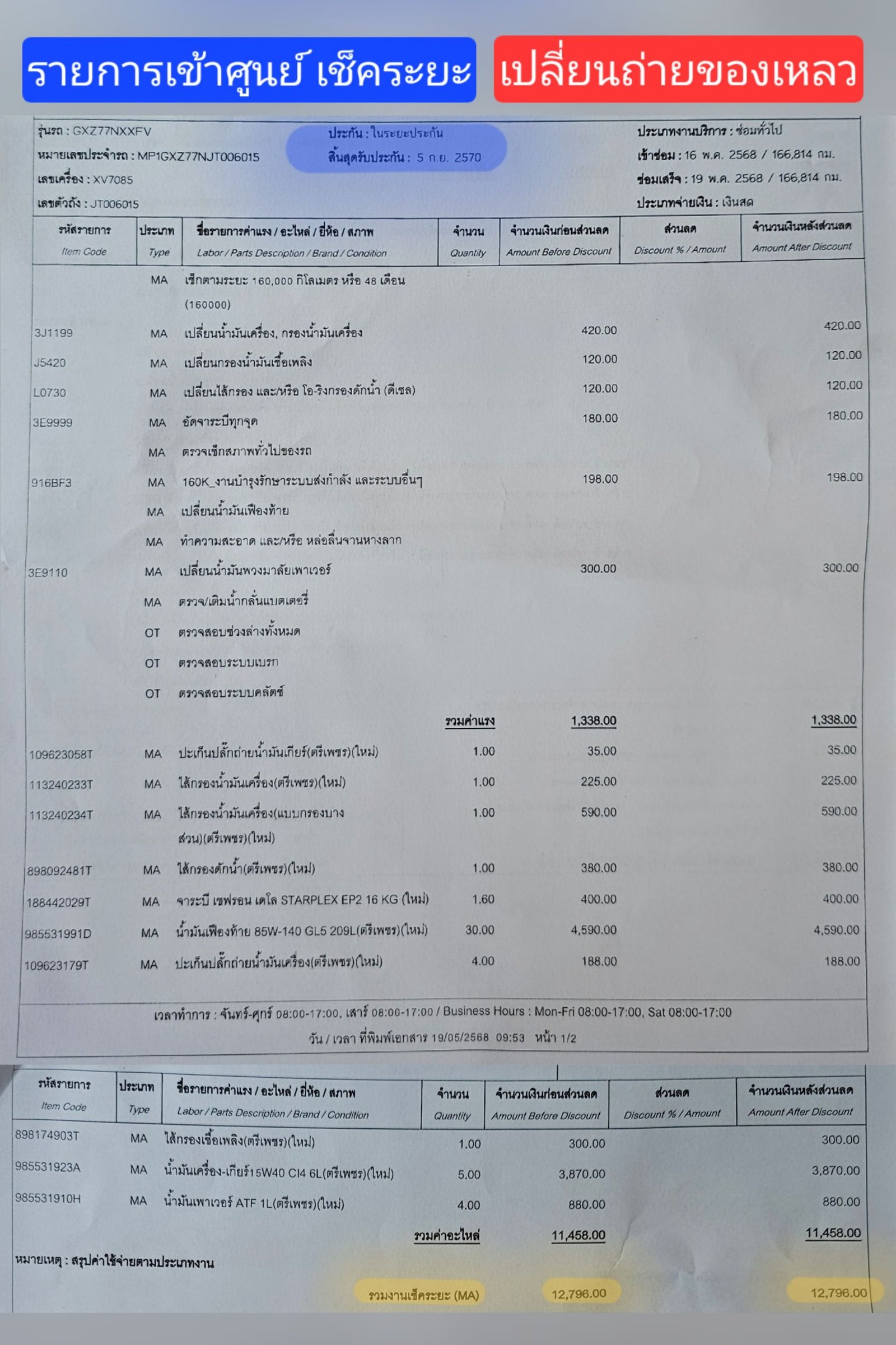 ISUZU GXZ 360 ปี 2565 ไอดีทอง 10 น็อต ไมล์ 166,xxx รถห้าง รถเดิมไม่มีอุบัติเหตุ ISUZU GXZ 360 ปี 2565 ไอดีทอง 10 น็อต ไมล์ 166,xxx รถห้าง รถเดิมไม่มีอุบัติเหตุ