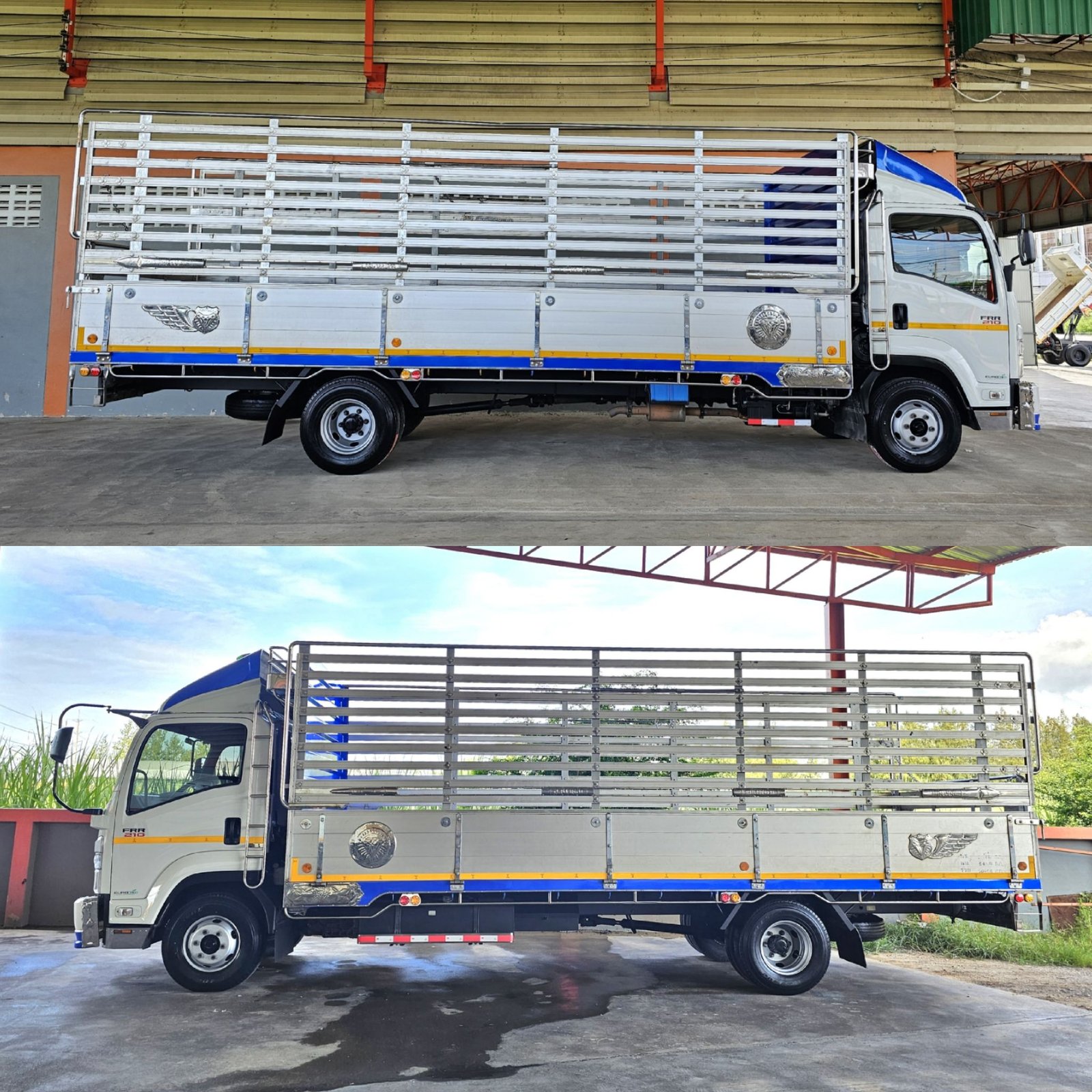 NEW FRR 210 รถปี 2566 กระบะ แผงมิเนียม ยาว 6.60 เมตร NEW FRR 210 รถปี 2566 กระบะ แผงมิเนียม ยาว 6.60 เมตร