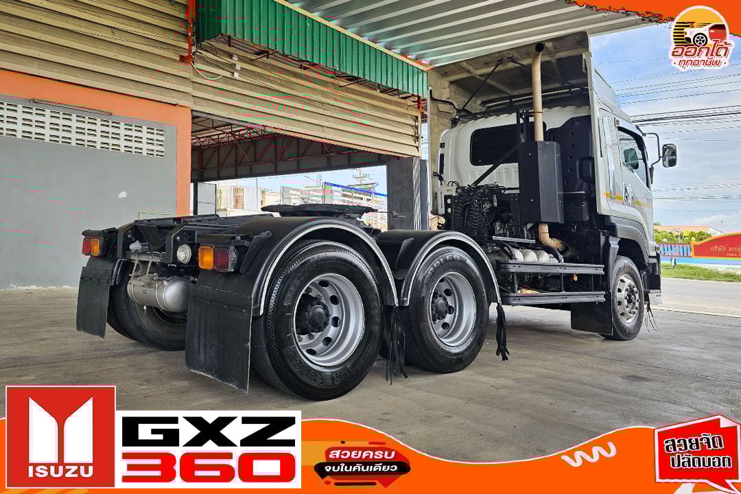 ISUZU GXZ 360 ปี 2565 ไอดีทอง 10 น็อต ไมล์ 166,xxx รถห้าง รถเดิมไม่มีอุบัติเหตุ