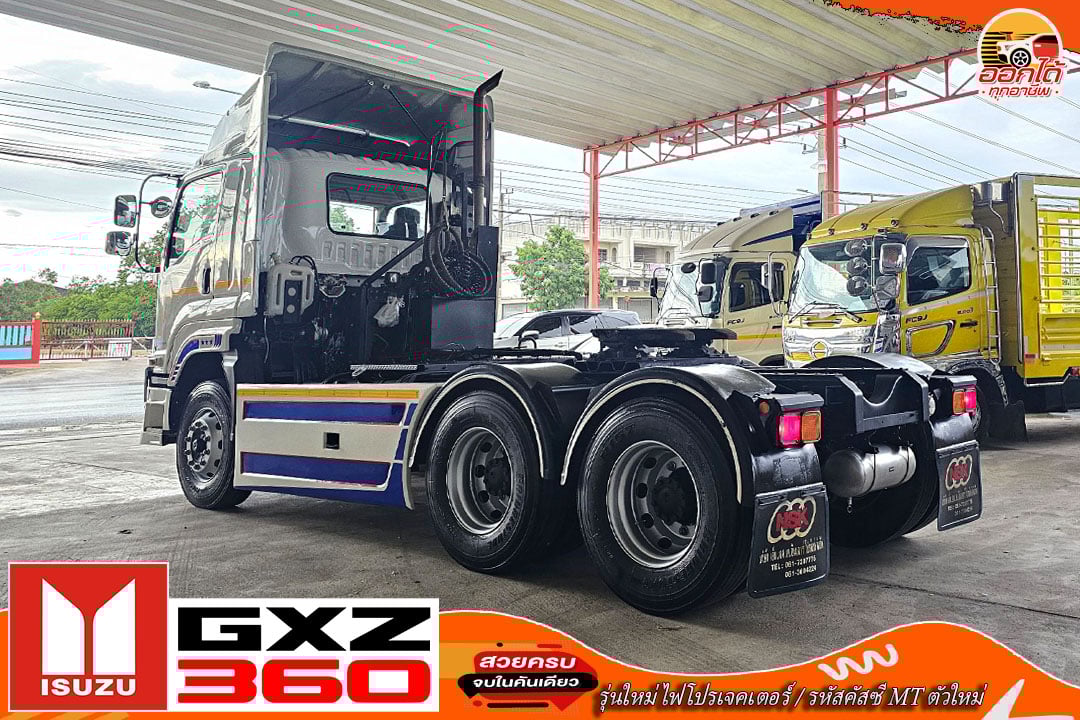 NEW GXZ 360 ไมล์แท้ 83,xxx ปี 2567 รุ่นใหม่ไฟโปรเจคเตอร์ ไอดีทอง 10 น็อต