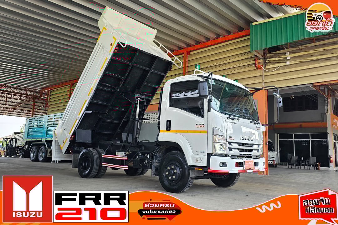 NEW FRR 210 ยางใหม่ 6 เส้น ปี 2566 ดั้มส์ 2ไม้ รถสีเดิม ไม่มีอุบัติเหตุ