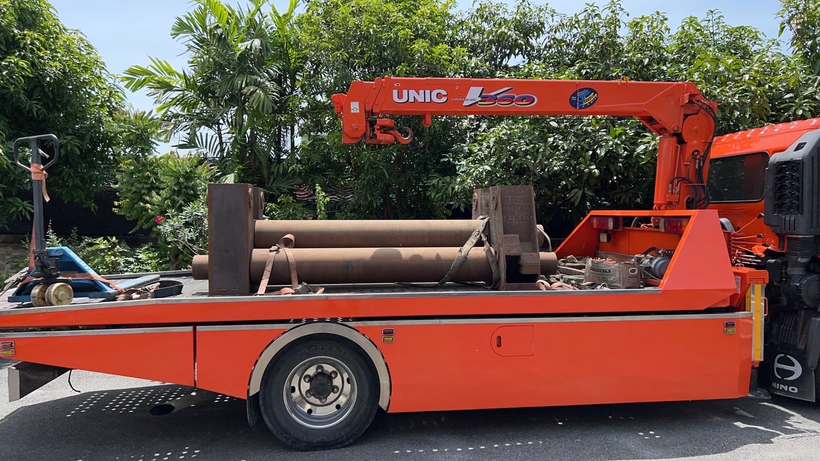 ขายเครื่องม้วนขนาดใหญ่ ที่ม้วนท่อได้หนาถึง30 MM และหน้ากว้างถึง2000MM
