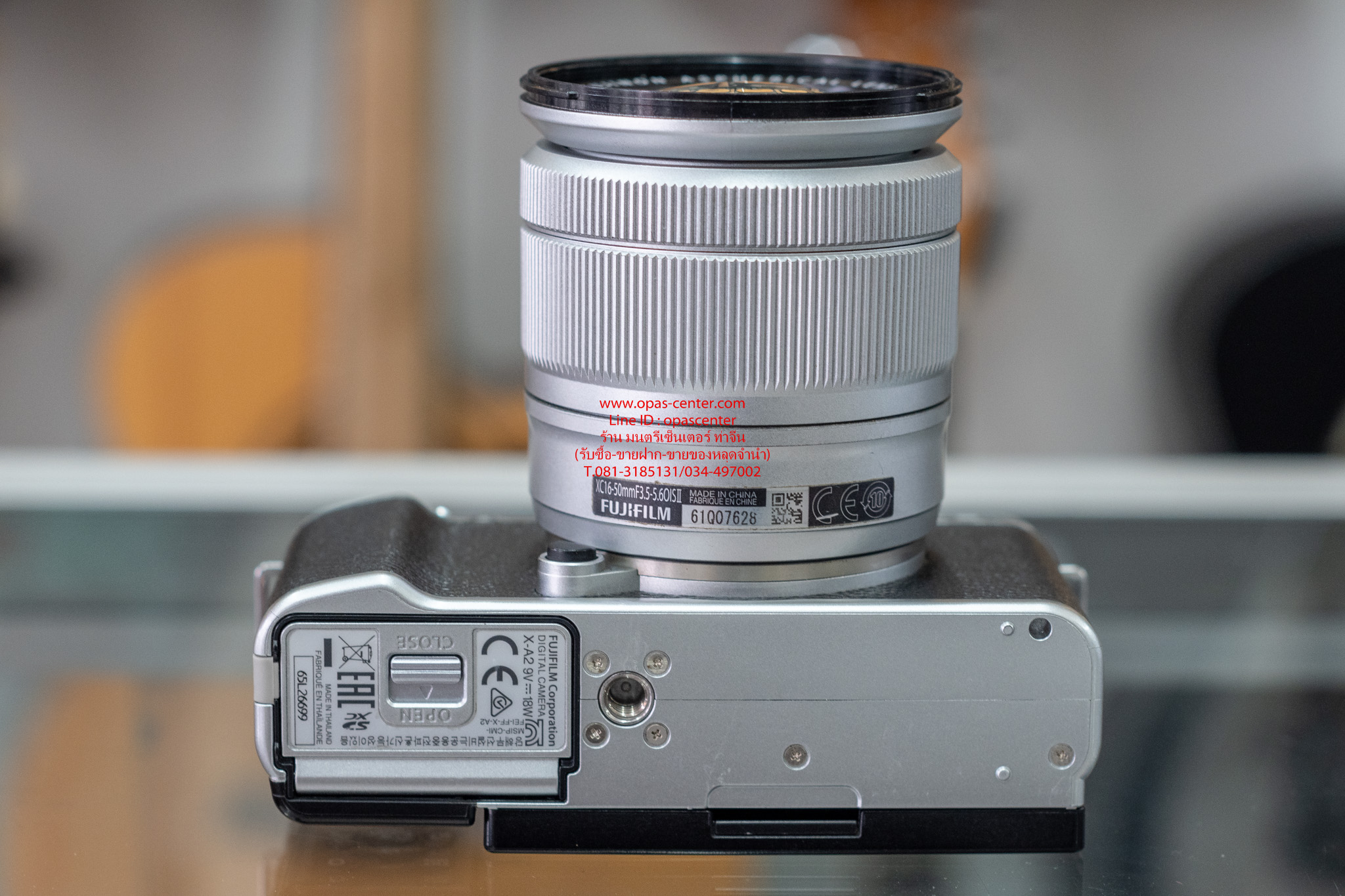 กล้อง Mirrorless Fuji X-A2 เลนส์ 16-50 mm 16 MP สภาพดี มีที่ชาร์ท เมม 8 GB ปกติทุกอย่าง