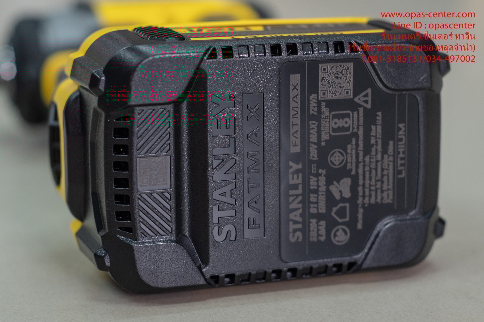 บล็อกกระแทกไร้สายไร้แปรงถ่าน 0.5นิ้ว พร้อมแบตเตอรี่ 4AH. STANLEY รุ่น SBW910M1K-B1 กำลัง 20 โวลต์ มือสอง สภาพเหมือนใหม่ บล็อกกระแทกไร้สายไร้แปรงถ่าน 0.5นิ้ว พร้อมแบตเตอรี่ 4AH. STANLEY รุ่น SBW910M1K-B1 กำลัง 20 โวลต์ มือสอง สภาพเหมือนใหม่