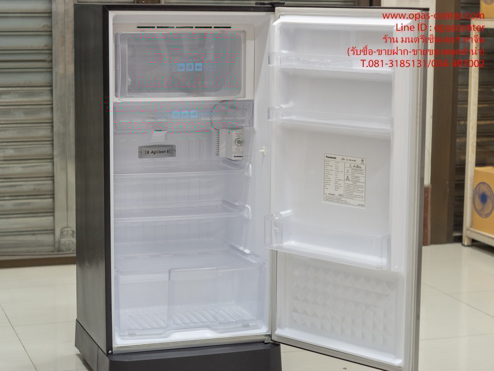ตู้เย็น 6.5 คิว Panasonic NR-AH188 มือสอง สภาพใหม่มาก ใช้ได้ปกติ ตู้เย็น 6.5 คิว Panasonic NR-AH188 มือสอง สภาพใหม่มาก ใช้ได้ปกติ
