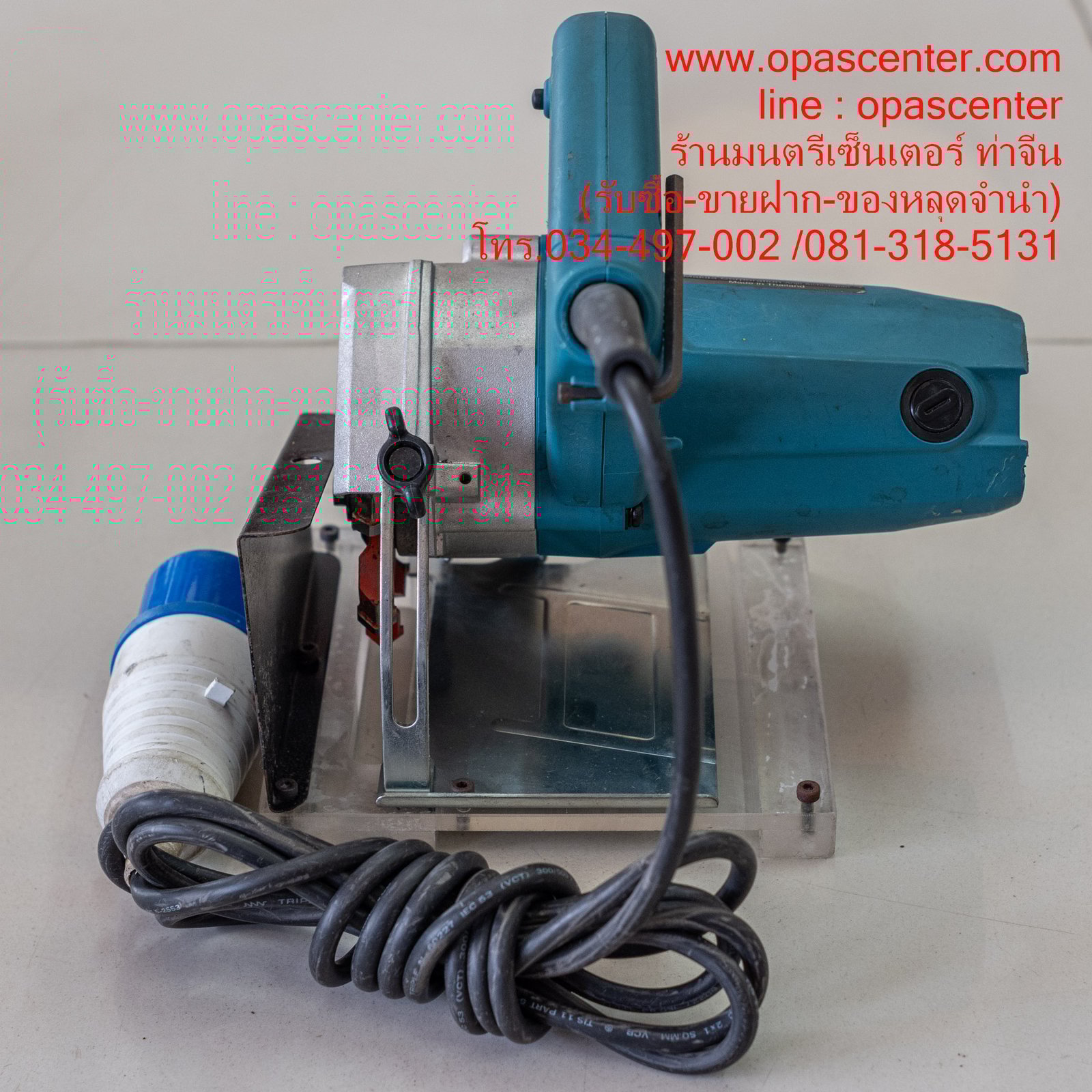 MAKITA เครื่องตัดไฟฟ้า ขนาด 4 นิ้ว (110 มม.) กำลังไฟ 1,200 วัตต์ รุ่น M4100ZX1B ความเร็วรอบ 13,000 ร MAKITA เครื่องตัดไฟฟ้า ขนาด 4 นิ้ว (110 มม.) กำลังไฟ 1,200 วัตต์ รุ่น M4100ZX1B ความเร็วรอบ 13,000 ร