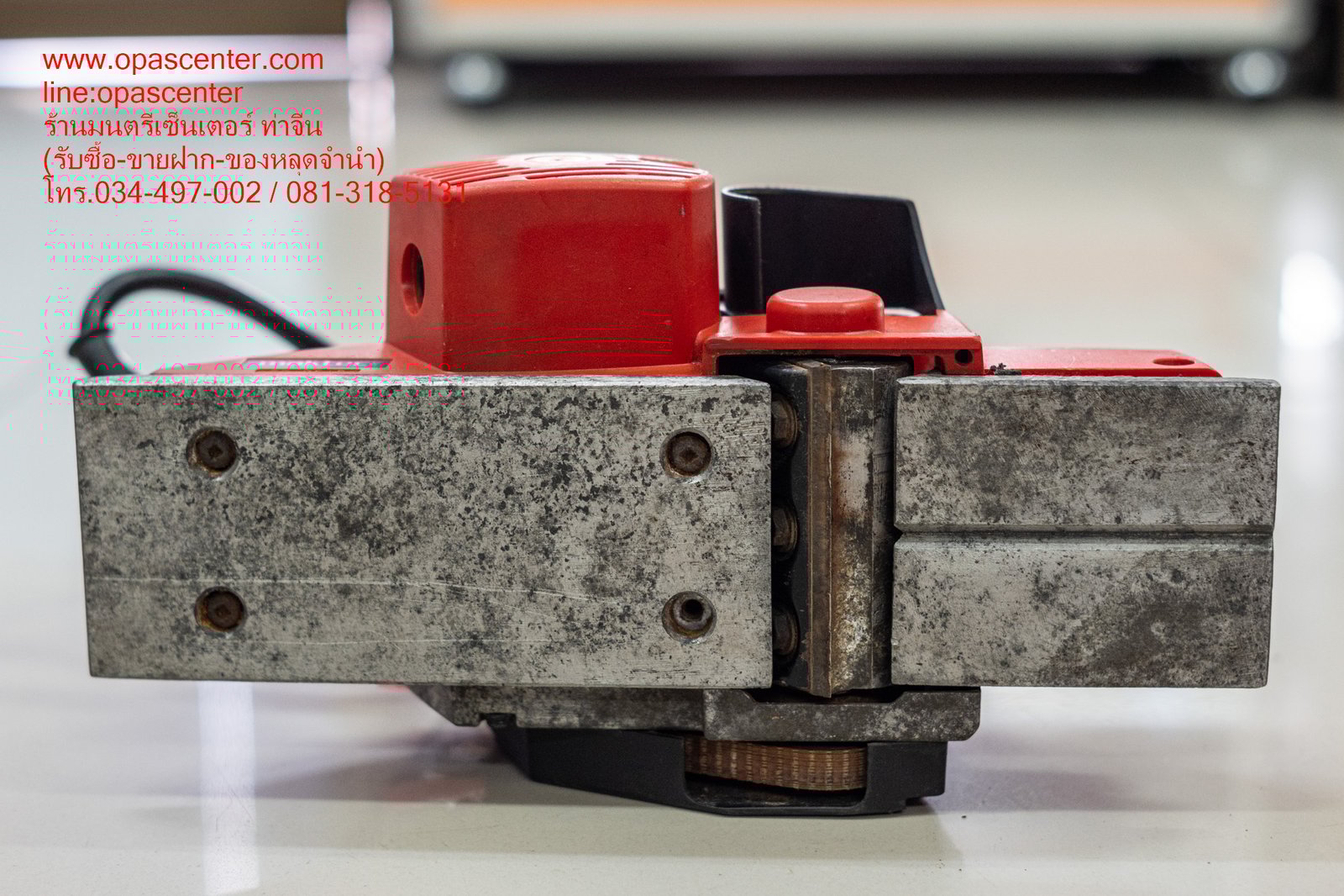 กบไสไม้ไฟฟ้า 3 นิ้ว MAKTEC MT190 มือสอง ของแท้ สภาพดี กบไสไม้ไฟฟ้า 3 นิ้ว MAKTEC MT190 มือสอง ของแท้ สภาพดี