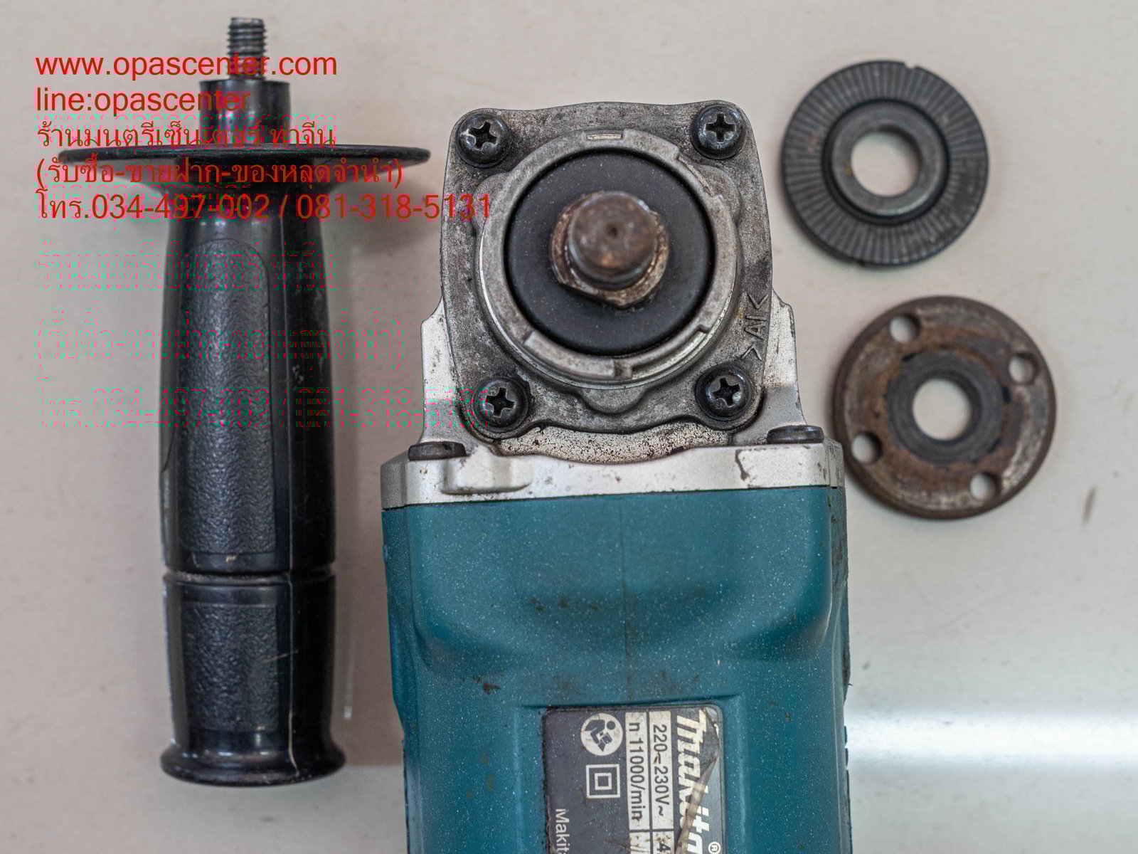 MAKITA เครื่องเจียรไฟฟ้า ขนาด 5 นิ้ว รุ่น GA-5010 12,000 รอบนาที ของแท้ มือสอง สภาพดี