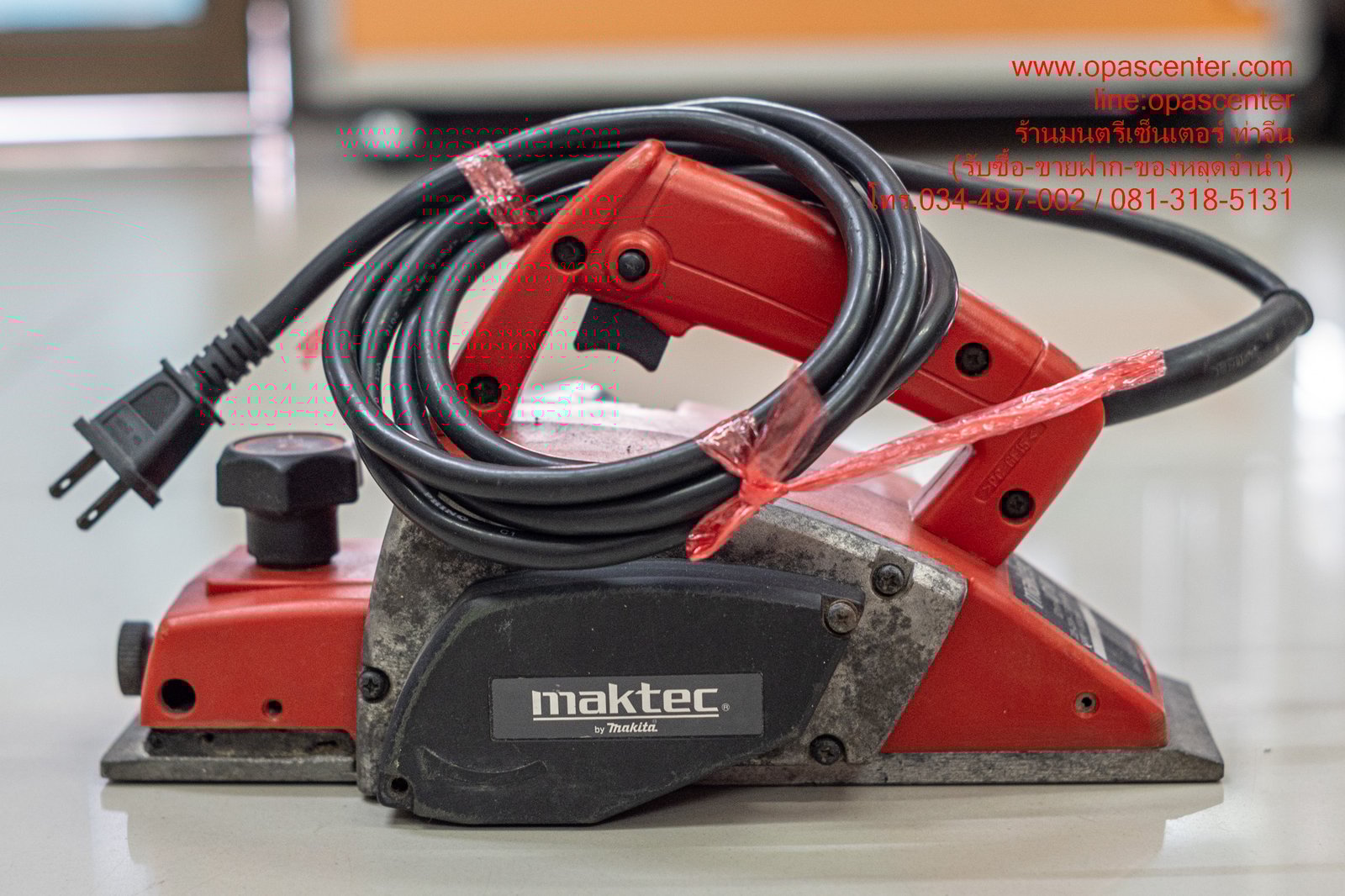 กบไสไม้ไฟฟ้า 3 นิ้ว MAKTEC MT190 มือสอง ของแท้ สภาพดี