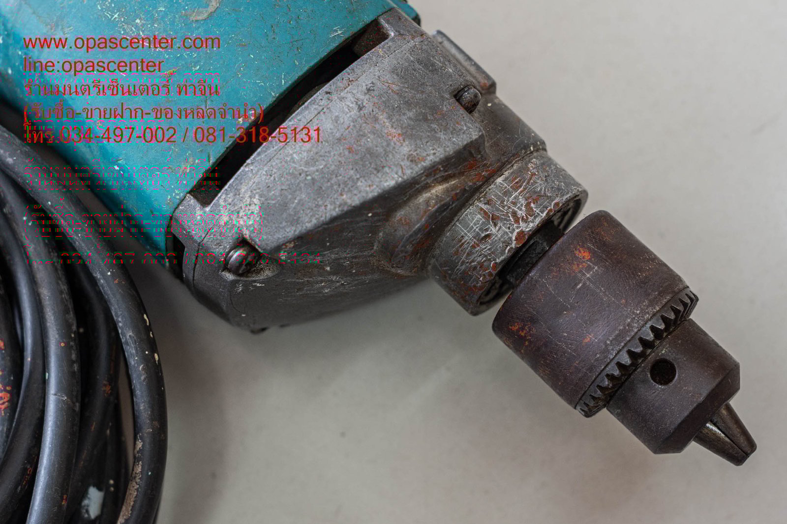 สว่านไฟฟ้า 13mm รุ่น 6300NB ยี่ห้อ Makita (JP) DRILL 550W สายไฟยาว มือสอง สภาพดี สว่านไฟฟ้า 13mm รุ่น 6300NB ยี่ห้อ Makita (JP) DRILL 550W สายไฟยาว มือสอง สภาพดี