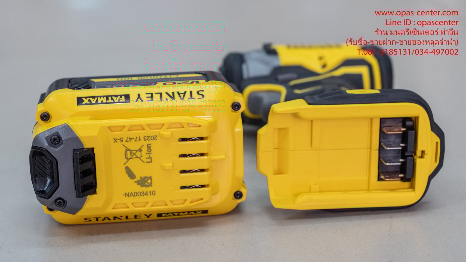 บล็อกกระแทกไร้สายไร้แปรงถ่าน 0.5นิ้ว พร้อมแบตเตอรี่ 4AH. STANLEY รุ่น SBW910M1K-B1 กำลัง 20 โวลต์ มือสอง สภาพเหมือนใหม่ บล็อกกระแทกไร้สายไร้แปรงถ่าน 0.5นิ้ว พร้อมแบตเตอรี่ 4AH. STANLEY รุ่น SBW910M1K-B1 กำลัง 20 โวลต์ มือสอง สภาพเหมือนใหม่