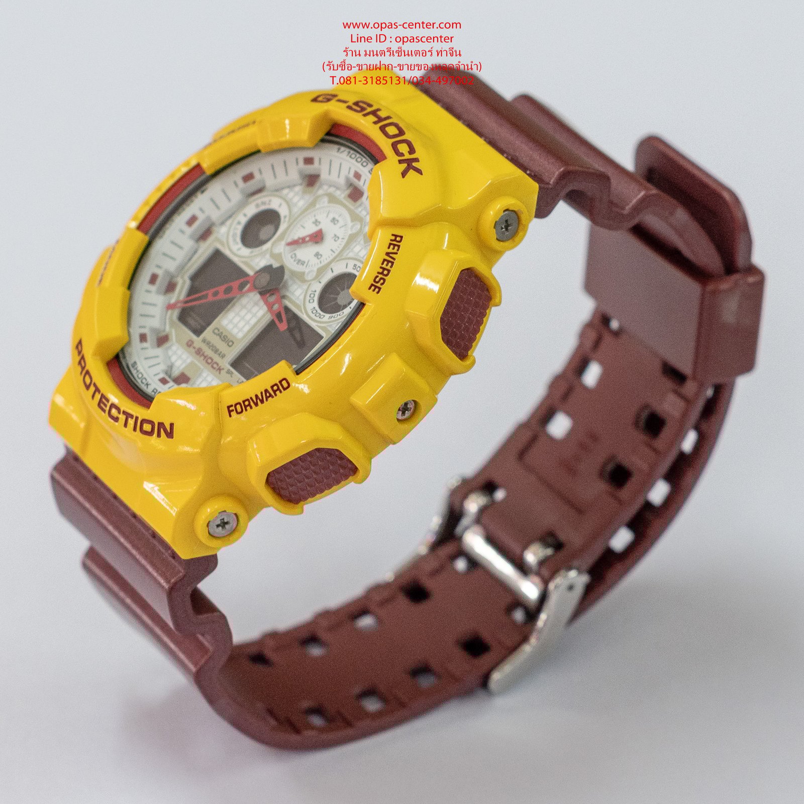 Casio G-Shock รุ่น GA-100CS-9A Limited Edition แมคโดนัล ของแท้ สภาพใหม่เอี่ยม Casio G-Shock รุ่น GA-100CS-9A Limited Edition แมคโดนัล ของแท้ สภาพใหม่เอี่ยม