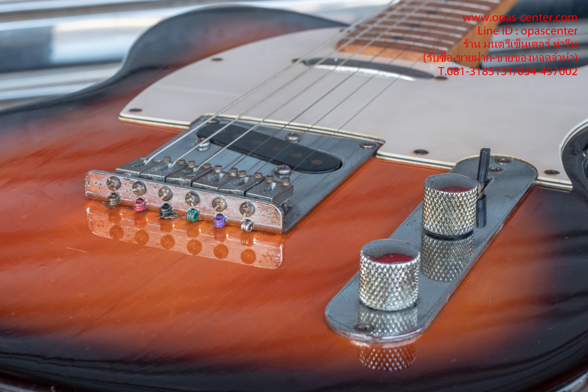 กีต้าร์ไฟฟ้า Chaser STL-11 ทรง Telecaster มือสอง สภาพดี พร้อมใช้งาน